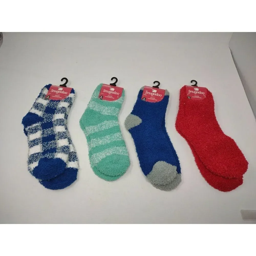 Snugadoo Super Soft, Warm, and Comfortable Adult Socks One Size Fits All - NEW